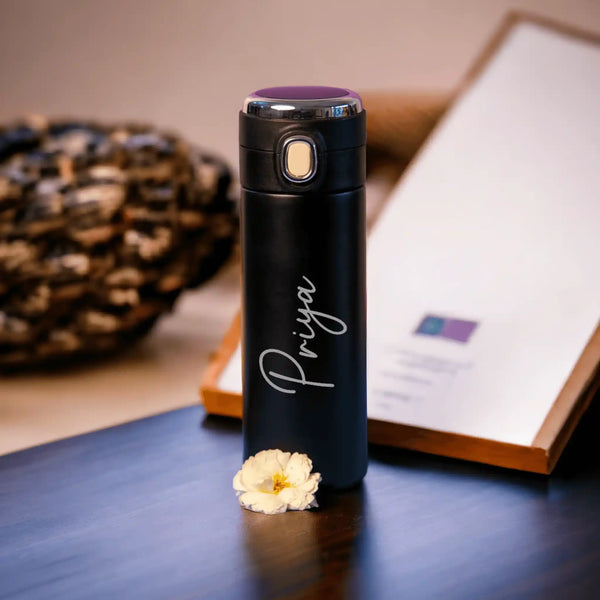 Customized Mini Temperature Bottle With Vaccum Cup